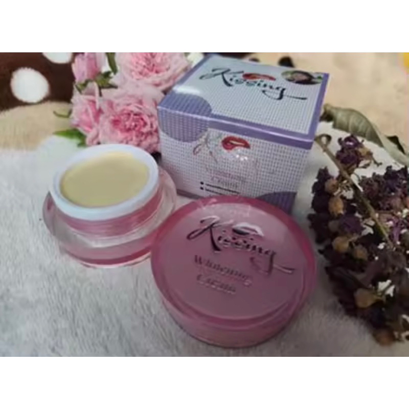 Kissing (กล่องม่วง) whitening Cream ครีมคริสซิ่ง ครีมสมุนไพรมะระ สีม่วง 20 g. - รูปที่ 2