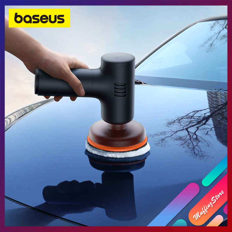 ถูกจริง/ส่งไว Baseus แท้ เครื่องลง Wax ไร้สาย Neopower Waxer เคลือบ/ขัดสีรถ
