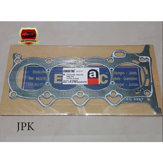 ประเก็นฝาสูบ(ประเก็นไฟ) TOYOTA VIOS ,1NZ-FE,2NZ-FE ไต้หวัน แผ่นละ250บาท