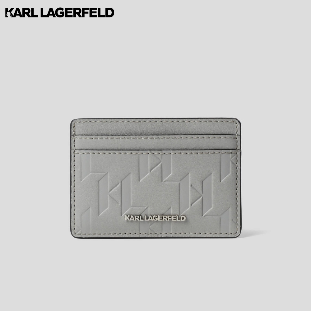 KARL LAGERFELD - K/LOOM LEATHER CARDHOLDER