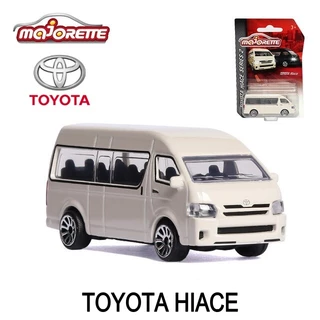โมเดลรถเหล็ก รถตู้ Toyota HIACE ลิขสิทธิ์แท้ 1/64 majorette ลิขสิทธิ์แท้ โมเดลรถตู้ แพ็คไม่สวย MJ53056ST6 MJ57181ST4