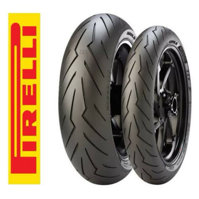 Pirelli Rosso 3 120-180-190 ขอบ17  ยางเข้าใหม่ล่าสุดครับ