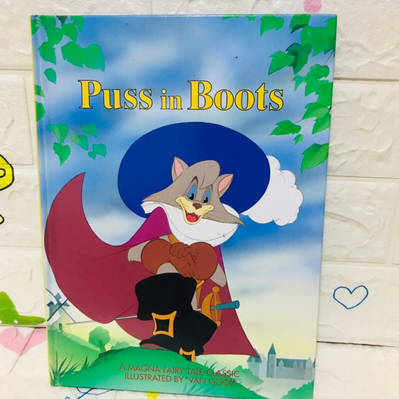 Puss in Boots ปกแข็งมือสอง-cc1