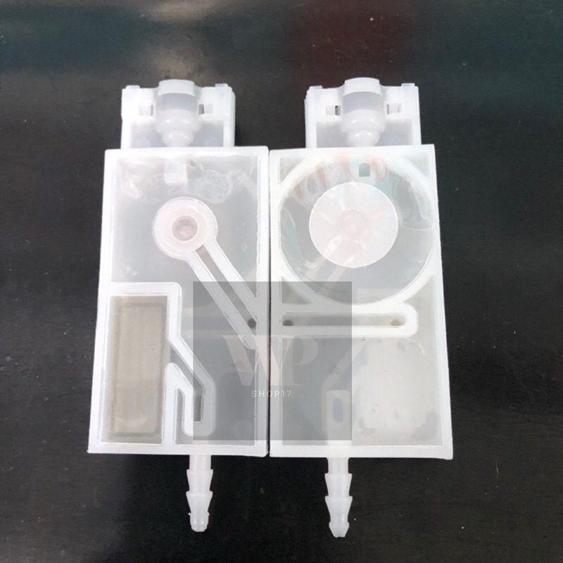 ดัมเปอร์ Damper แบบขาว ,แบบใส,UVแบบสูง เสียบตรง Epson DX4 DX5 DX11 XP600  ใช้กับหมึก Eco ราคาต่อ1อัน