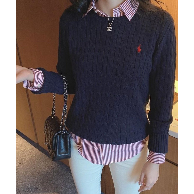 💖ลด 20%💖โค้ด •20XTRA22T• Ralph Lauren Cable-Knit Cotton Sweater (Boys size) - รูปที่ 6