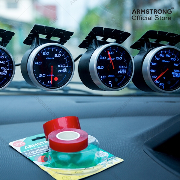 Armstrong เทปอะคริลิคเนื้อใส แรงยึดติดสูง (สำหรับงานประดับรถยนต์) / Double Sided Acrylic Tape - รูปที่ 3