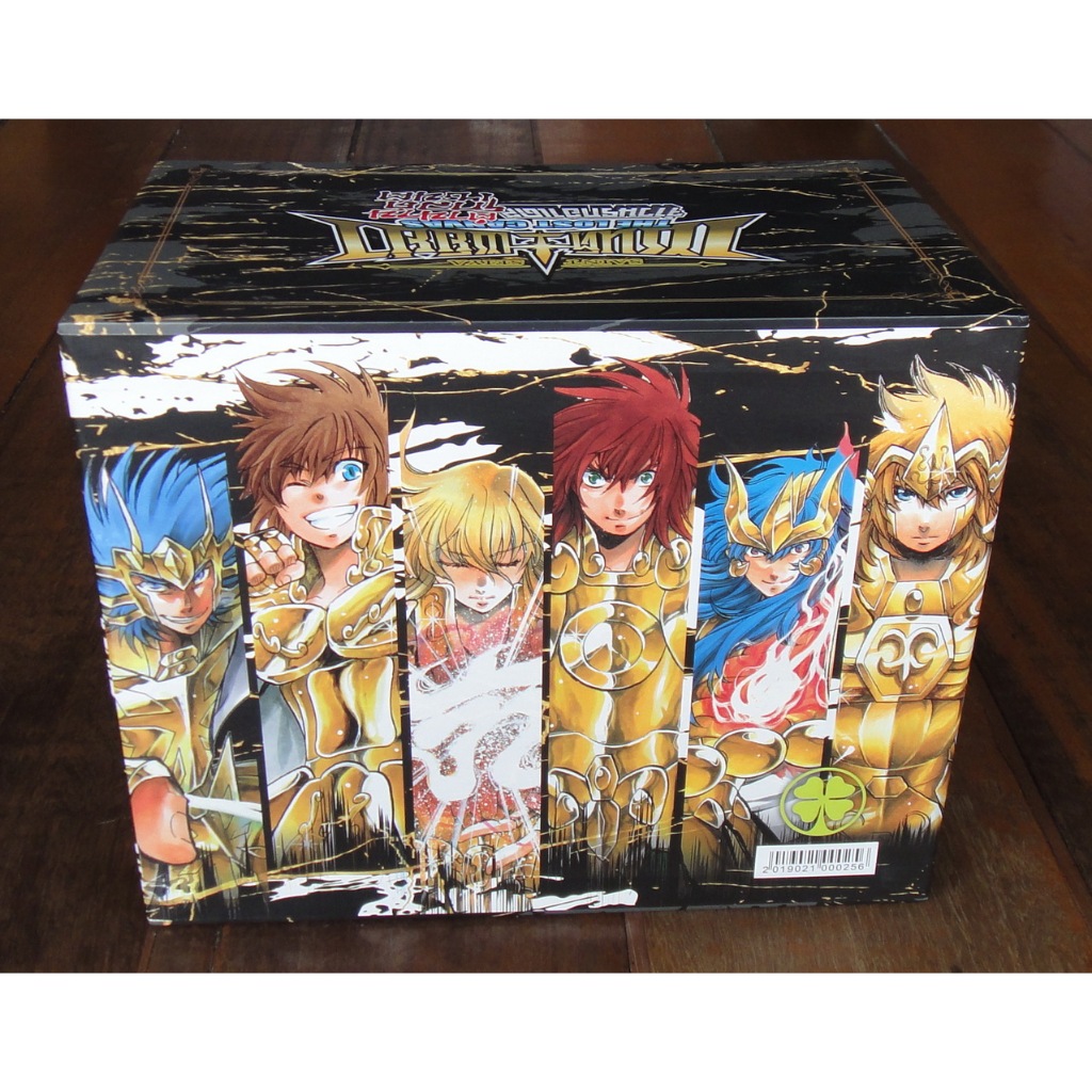 Boxset Saint Seiya เซนต์เซย์ย่า จ้าวนรกฮาเดส ตำนานโกลด์เซนต์ (กล่องเปล่า ไม่มีหนังสือ) ผลงานของ Masa