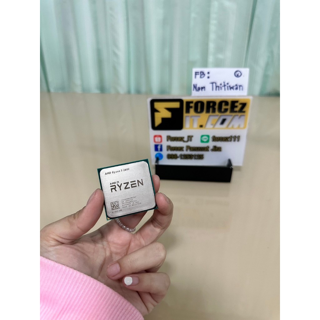🍎CPU (ซีพียู) AMD RYZEN 5 2600 3.4 GHz (SOCKET AM4) มือสอง