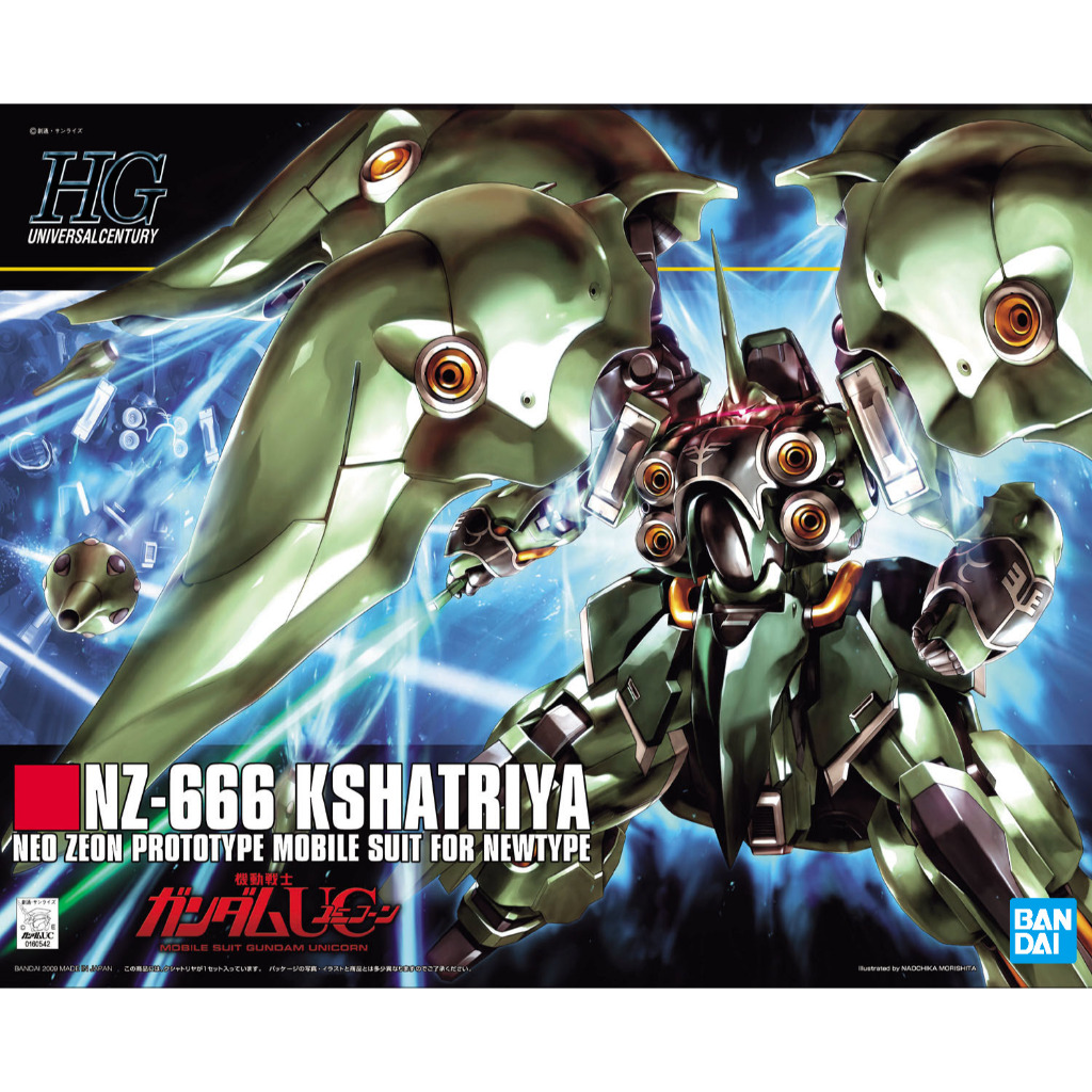 (พร้อมส่ง) HGUC 1/144 NZ-666 Kshatriya