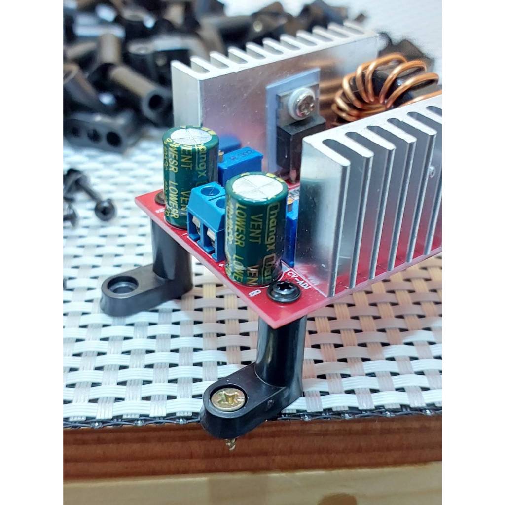ขายึดแผ่นPCBพร้อมน็อตM2.5และM3ขายึดอุปกรณ์อิเล็กทรอนิกส์เป็นพลาสติกแข็งแรงมีน็อตยึดชิ้นงานแถมให้1ชุดมี4ตัว - รูปที่ 6