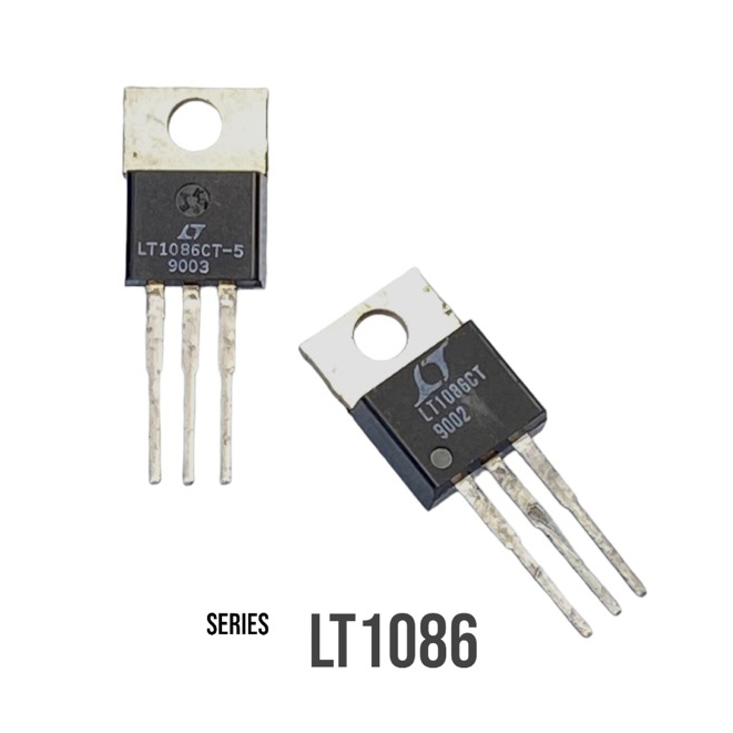 LT1086CT LT1086CT-5 Integrated Circuit Regulator LT1086 1.5A TO220 ตัวควบคุมวงจรรวม LINEAR TECHNOLOG