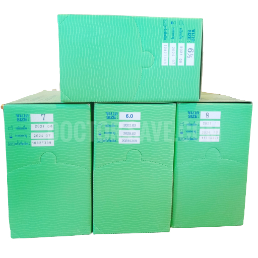 **ค่าส่งถูกสุด** ถุงมือยางผ่าตัดศัลยกรรม สเตอไรด์ทางการแพทย์​ โมเทค​ Motex​ไร้แป้ง