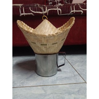 ชุดหวดนึ่งข้าวเหนียวจิ๋ว ครบชุด 3 ชิ้น ขนาด 6 นิ้ว 7 นิ้ว หว…