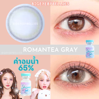 🔥 คอนแทคเลนส์ ✨ขนาดมินิ✨Brown/Gray✨ Romantea (Shinee)