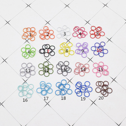 (พร้อมส่ง)ห่วงกลม ห่วงพวงกุญแจ 10 มิล
