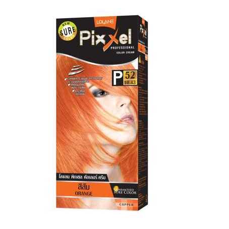 พิกเซลคัลเลอร์ครีม P52 สีส้ม 50 ก.