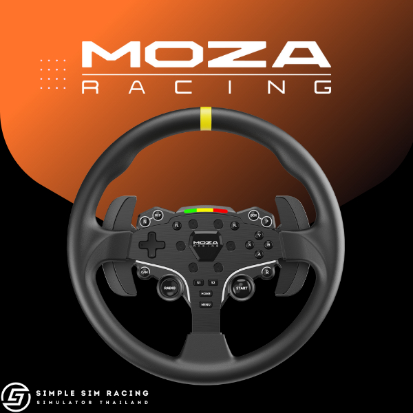 พร้อมส่ง Moza ES 12-Inch Round Wheel Mod (ประกันศูนย์ไทย 1 ปี)