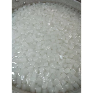 วุ้นมะพร้าว วุ้นมะพร้าวในน้ำเชื่อม เครื่องน้ำแข็งใส น้ำหนัก 500 กรัม วุ้นมะพร้าวเครื่องใส่ไอศครีม