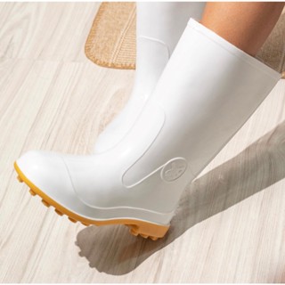 (ของแท้)รองเท้าบูทป้องกันเชื้อโรค / สารเคมี / พื้นยาง/กันน้ำ…