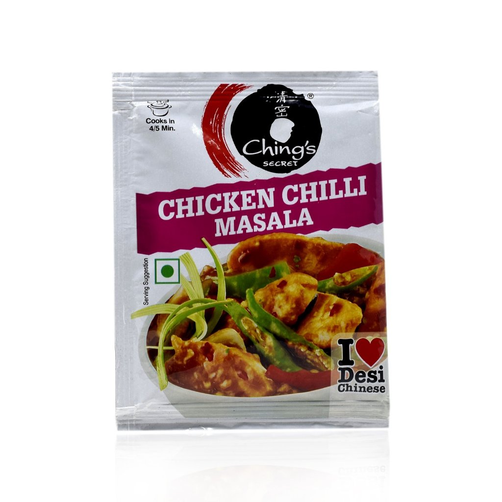 Ching's Chicken Chilli Masala mix 20g pouch 3pack