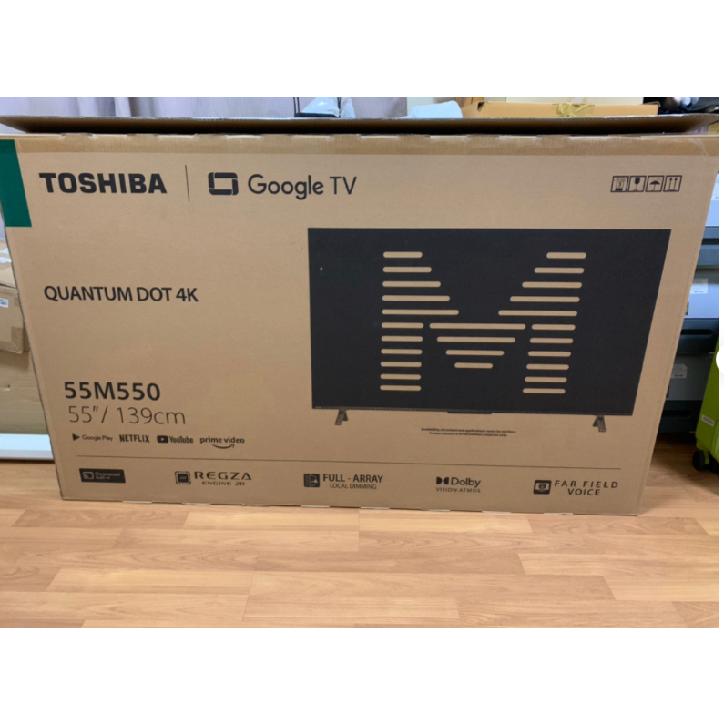 Toshiba TV 55M550MP ทีวี 55 นิ้ว 4K Ultra HD Quantum Dot Google TV HDR10+ Smart tv