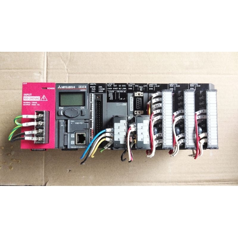 PLC L SERIES MITSUBISHI  มือสอง ครบชุด