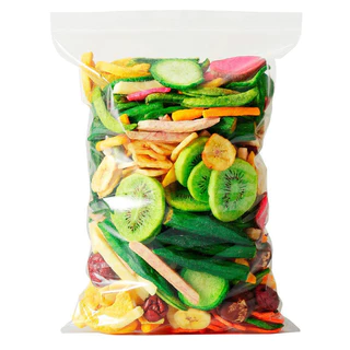 ผักอบกรอบ รวม 12 ชนิด 1เเถม1 100g+100g (ราคาดีสุด) เกรดพรีเมียมAAA