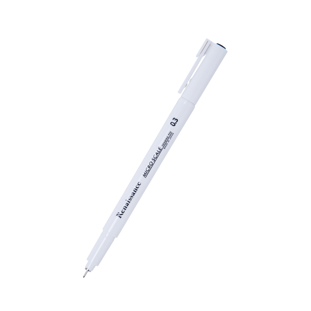 Renaissance ปากกาเขียนแบบ ปากกาตัดเส้น Micro Scale จำนวน 1 ด้าม - รูปที่ 5