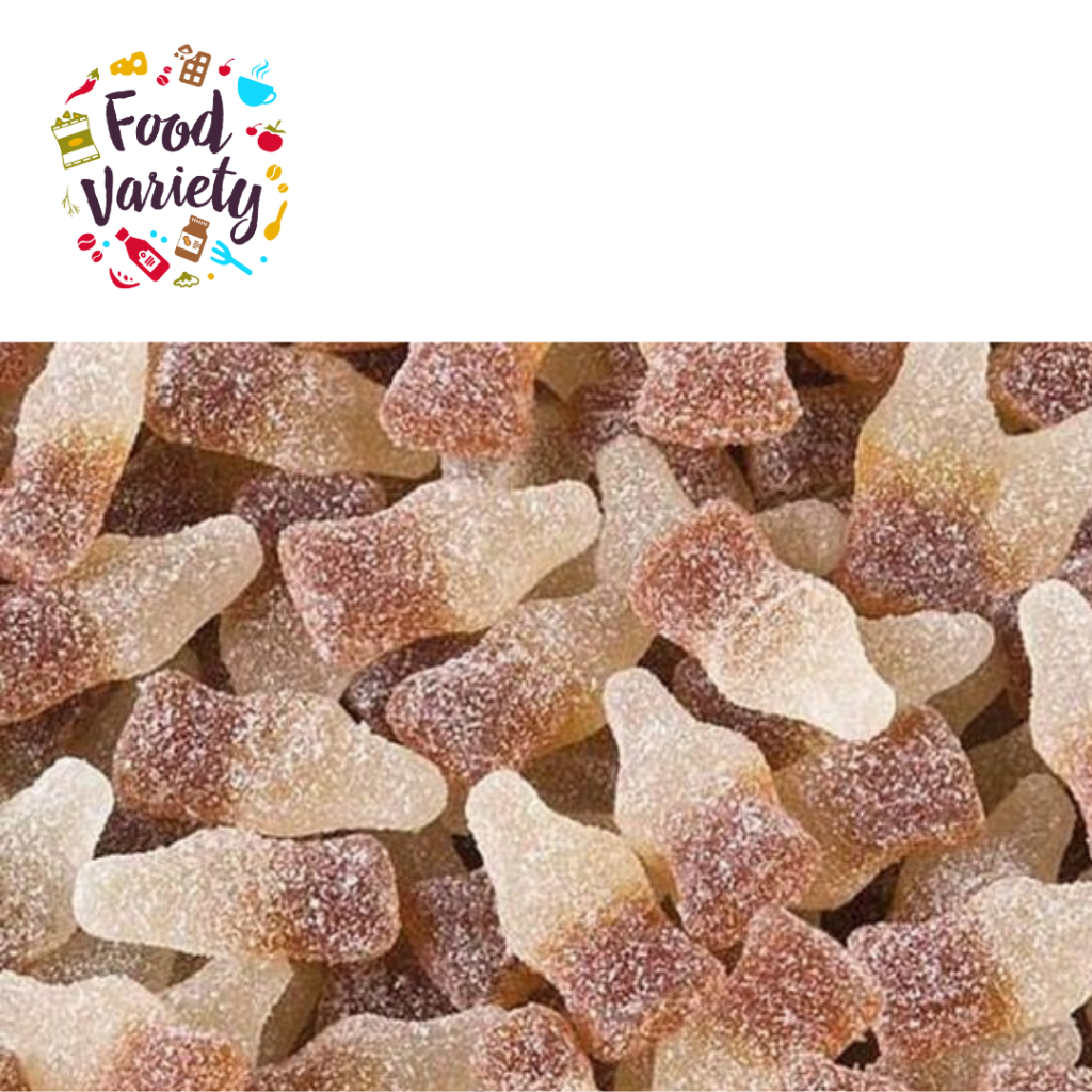 Food Variety Fizzy Cola Bottles Jelly ฟู๊ด วาไรตี้ เยลลี่ ขวดโคล่า ฟอง