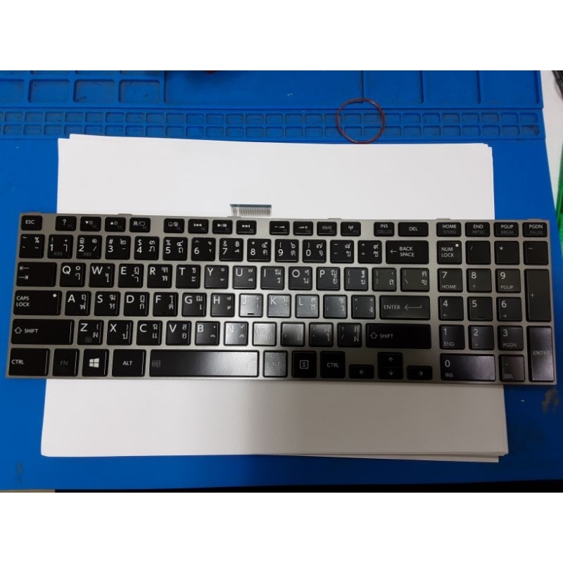 KEYBOARD คีย์บอร์ด Toshiba Satellite C850 C850D C855 C855D L850 L850D L855 L855D TH-EN
