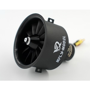 ดักแฟน XFly Galaxy 64mm 12-Bladed 4S version EDF System with Outrunner Brushless Motor 2840-KV3200