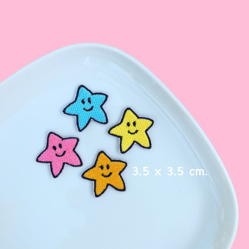 (1-2 วันจัดส่ง) ตัวรีดการ์ตูน ดาว Star