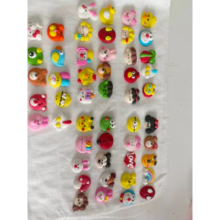 หน้าการ์ตูน คละแบบไอซิ่ง 80 ชิ้น/ถุง (40คู่) แต่งเค้ก คัพเค้ก