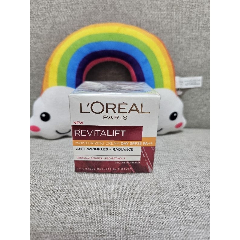 ของแท้💯☀️☀️L'Oreal revitalift day cream spf 35 pa ++ขนาด 50ml ลอรีอัล รีไวทัลลิฟท์ เดย์ครีม 🌈🌈