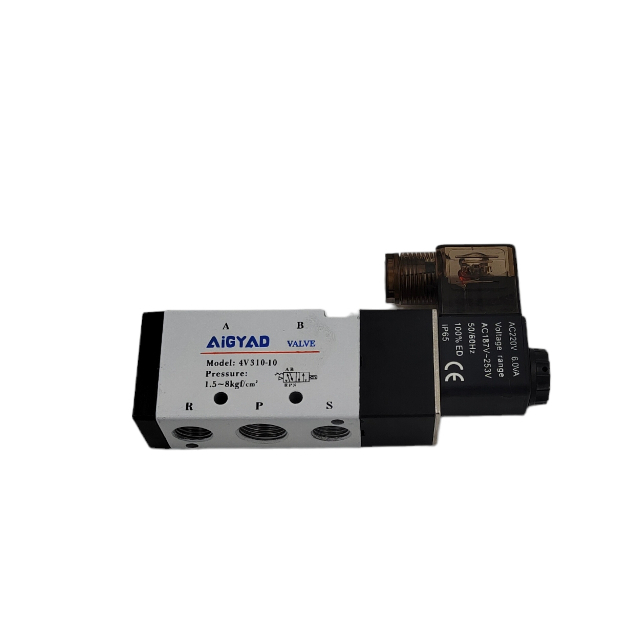 4V310-10/AIGYAD Solenoid valve โซลินอยด์วาล์วลม วาล์วไฟฟ้าลม ขนาด:3หุน 3/8" Pressure:1.5-8kgf/cm² Vo