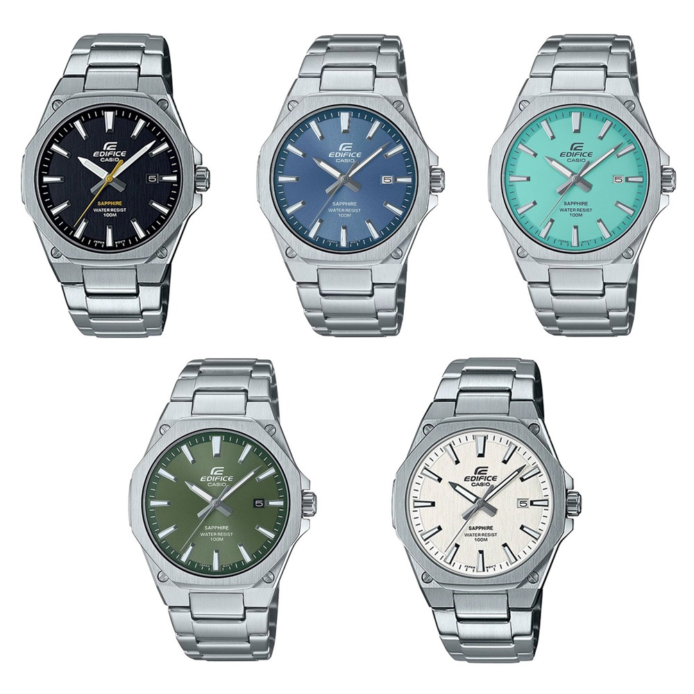 Casio Edifice นาฬิกาข้อมือผู้ชาย รุ่น EFR-S108,EFR-S108D (EFR-S108D-1A,EFR-S108D-2AEFR-S108D-2B,EFR-S108D-7A)