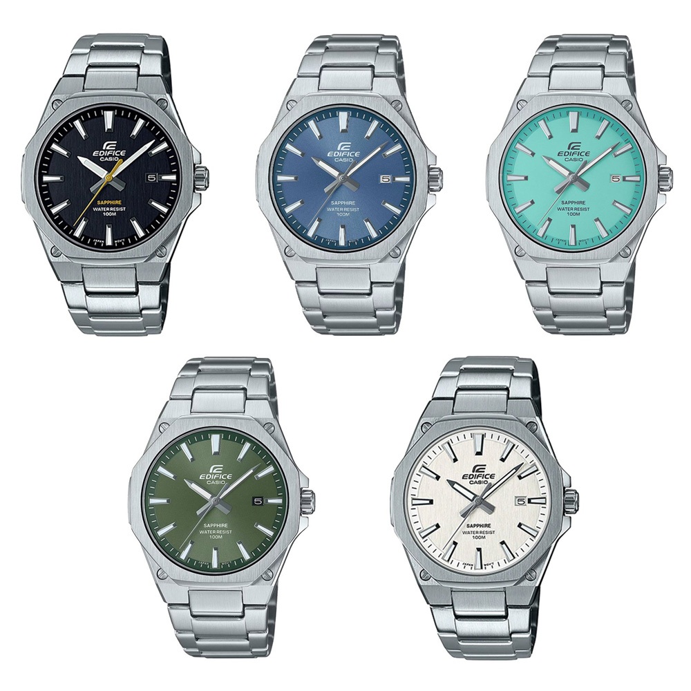 Casio Edifice นาฬิกาข้อมือผู้ชาย รุ่น EFR-S108,EFR-S108D (EFR-S108D-1A,EFR-S108D-2A,EFR-S108D-2B,EFR-S108D-7A)