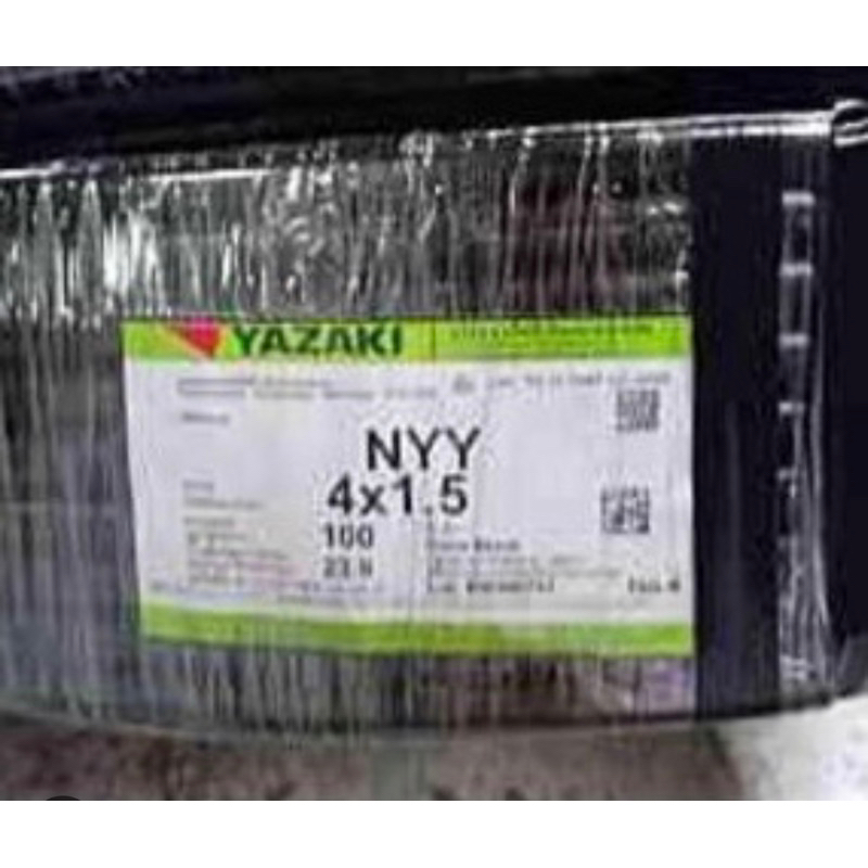 NYY Yazaki  4x1.5  สายไฟ ฝังดิน (5เมตร)