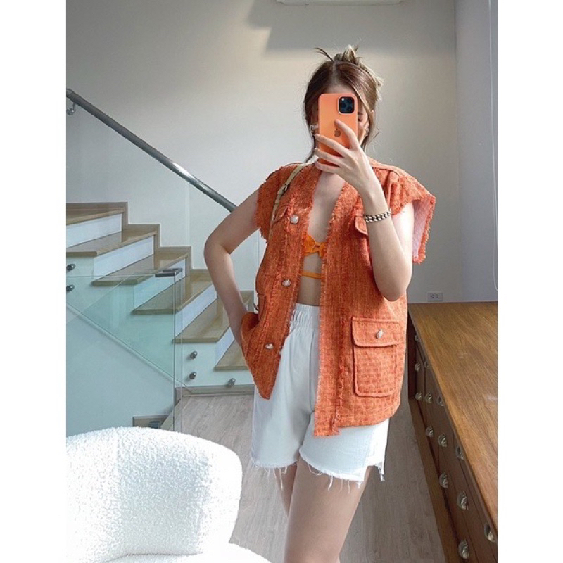 Blazer Tweed สูทผ้าทวิต