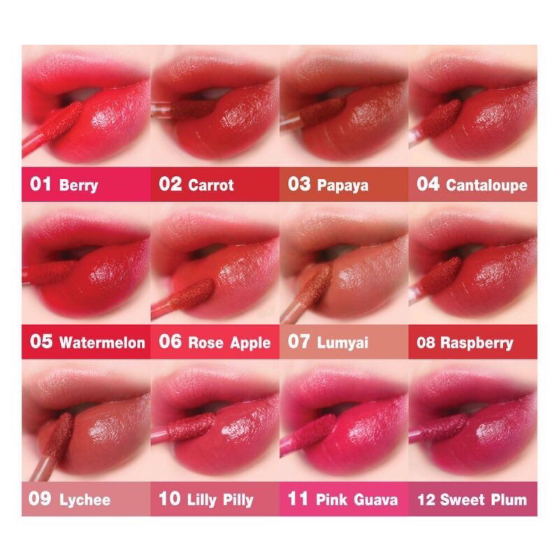 ลิปทินท์ sasi sugar rush ลดราคาถูกที่สุดที่ เบอร์01