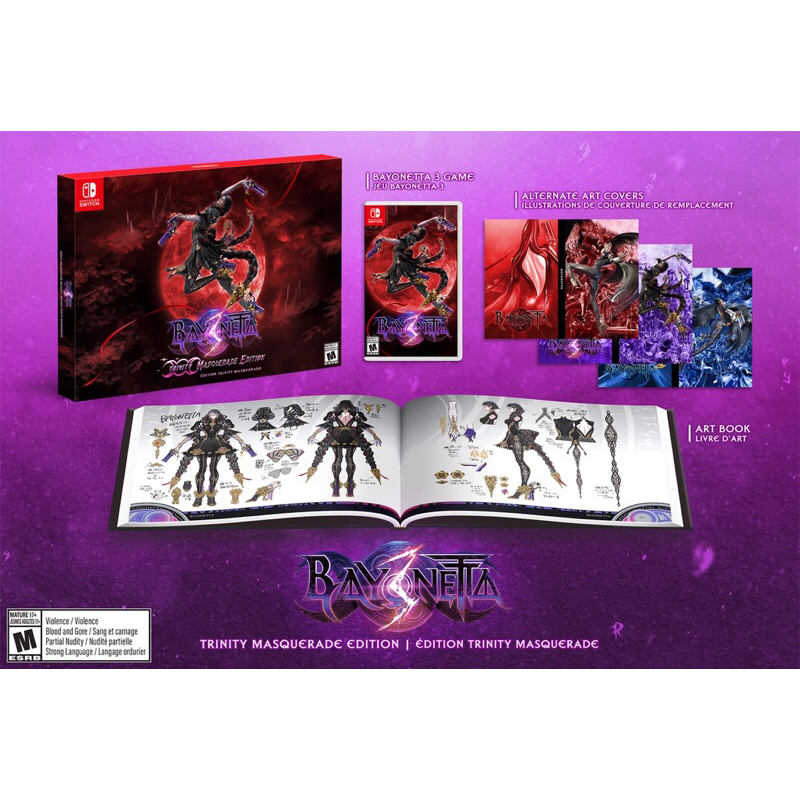 Bayonetta 3 Trinity Masquerade Limited Edition Nintendo Switch (US) (มือ1)
