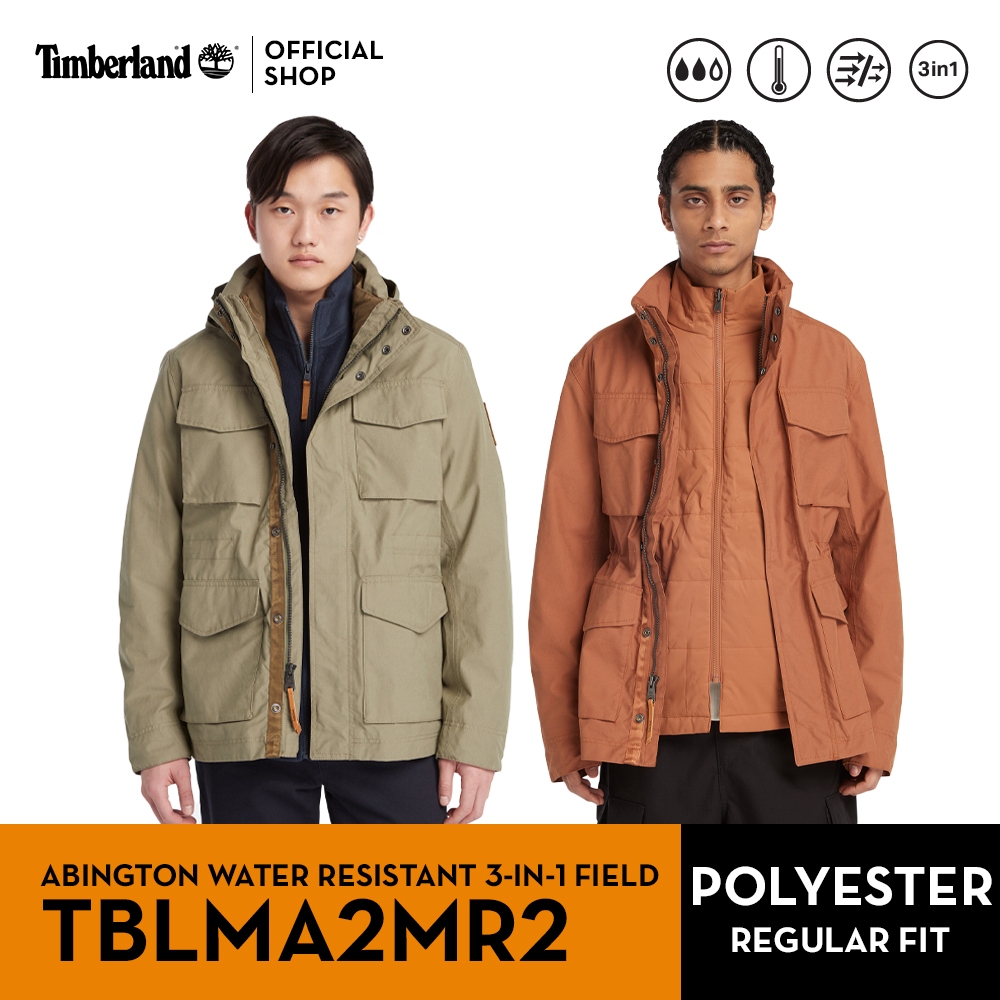 Timberland Men’s Abington Water Resistant 3-In-1 Jacket แจ็กเก็ต (TBLMA2MR2)