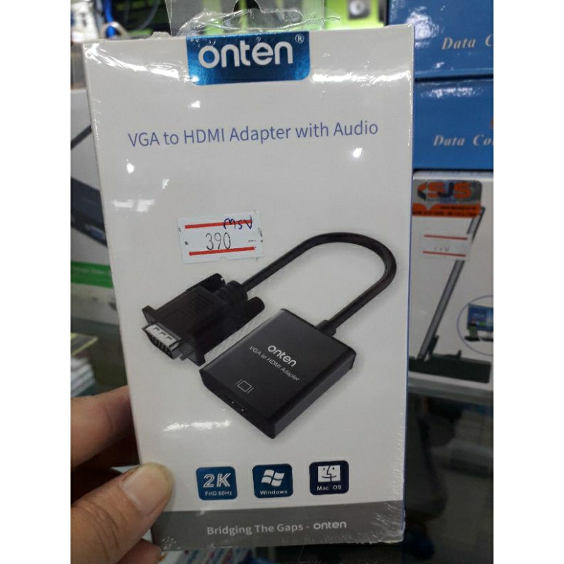 Onten VGA to HDMI Adapter with Audio