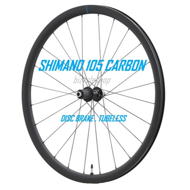 SHIMANO 105 CARBON WHEELSET WH-RS710-C32-TL ชุดล้อคาร์บอน ล้อเสือหมอบ
