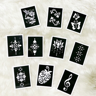 บล๊อกเพ้นท์ลายเฮนน่า ขนาด7*5เซน(2)