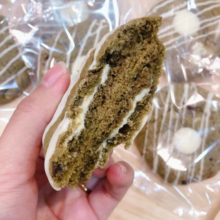 🍃 ซอฟคุกกี้ชาเขียวมัทฉะดับเบิ้ลไวท์ช็อค อร่อย ฉ่ำ 🍃