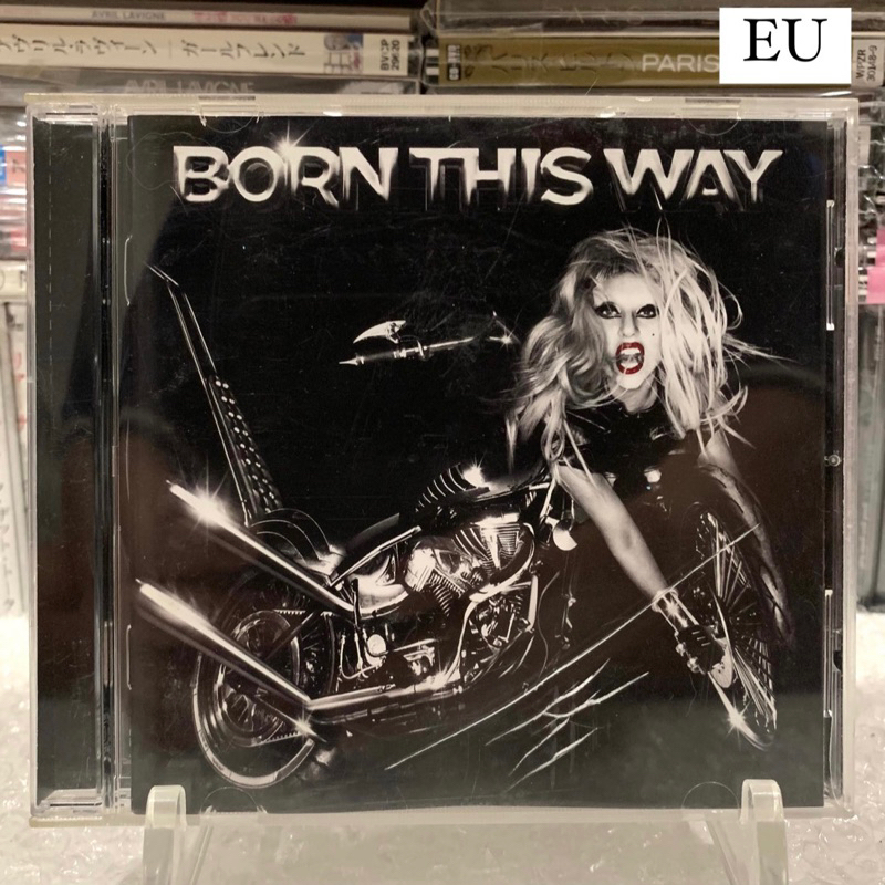 🛒 (พร้อมส่ง) CD ซีดีเพลง: Lady Gaga — Born This Way [EU]
