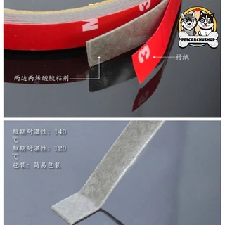 【ซื้อหนึ่งแถมหนึ่ง】เทปกาวสองหน้า 3M ขนาด 6 มม กาวสองหน้า โฟมเทปกาว2หน้า แรงยึดติดสูง กันนํ้าทนร้อน เทปกาว3m