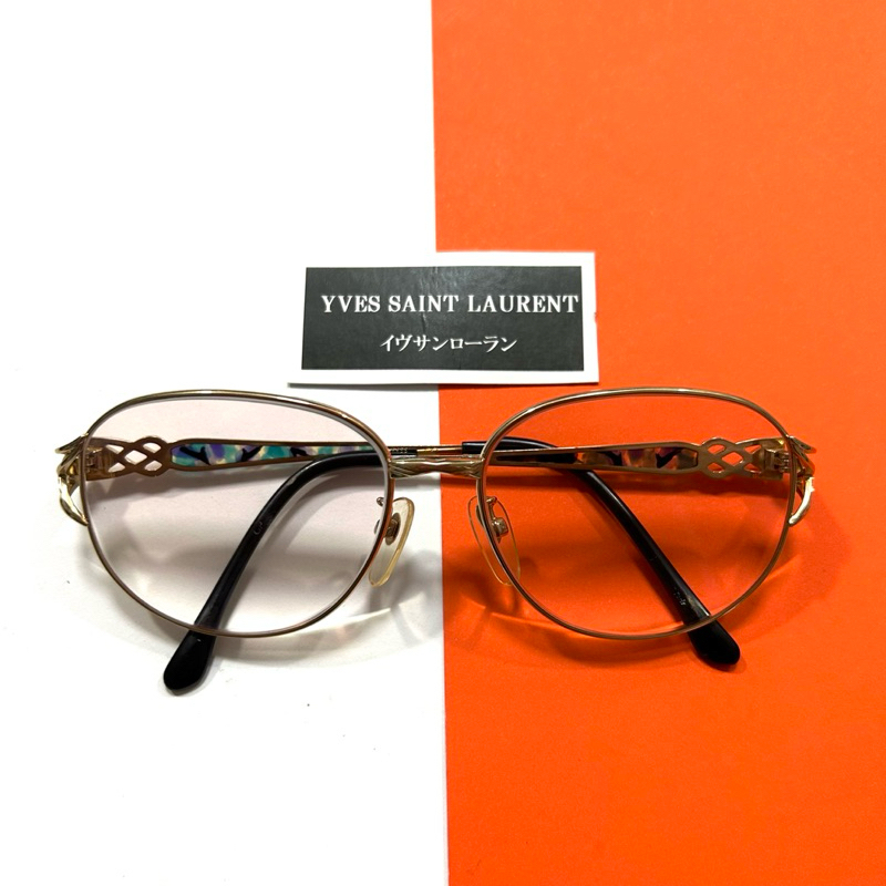 กรอบแว่น YSL YVES SAINT LAURENT VINTAGE GLASSES แท้