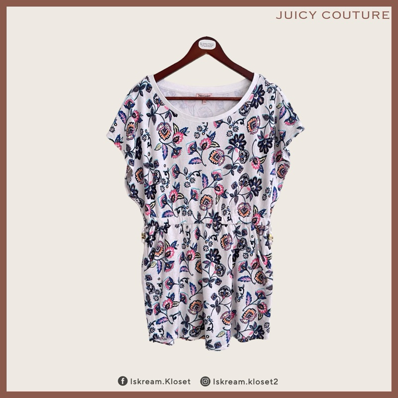 JUICY COUTURE Jumper Dress จั๊มเดรสมือสอง✔️